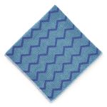 Rubbermaid Hygen Microfiber Cloth 16x16 Inch, Blue